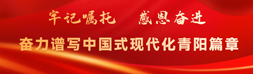 牢記囑托 感恩奮進(jìn)奮力譜寫中國式現(xiàn)代化青陽篇章